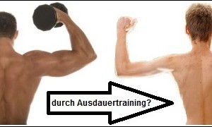 Muskelabbau durch Ausdauertraining? © MAXFX © vlorzor